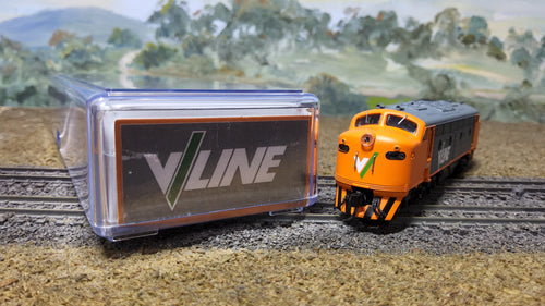 B class in Vline orange and grey
