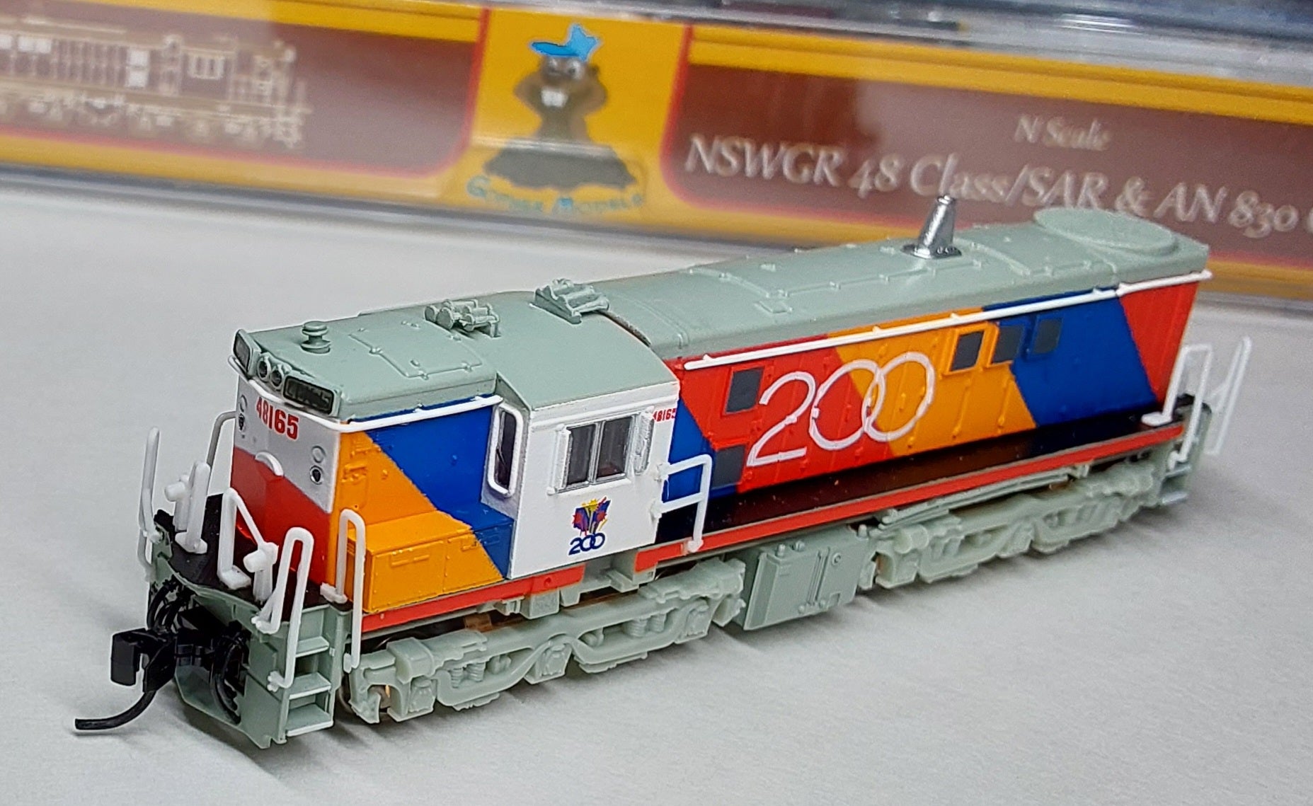 48 Class locomotive bicentennial livery – Gopher Models & Badgerbits