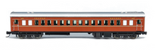 NSW HUB Additional Car #6 FH 2nd Class in Indian Red N Scale