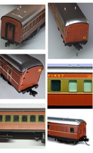 NSW HUB 5 Car Set Indian Red Set N Scale