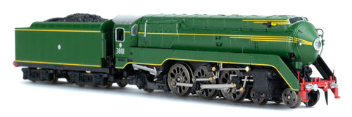 3801 class steam locomotive NSW N scale DC