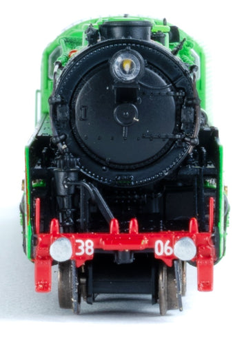 3806 class steam locomotive NSW N scale DC